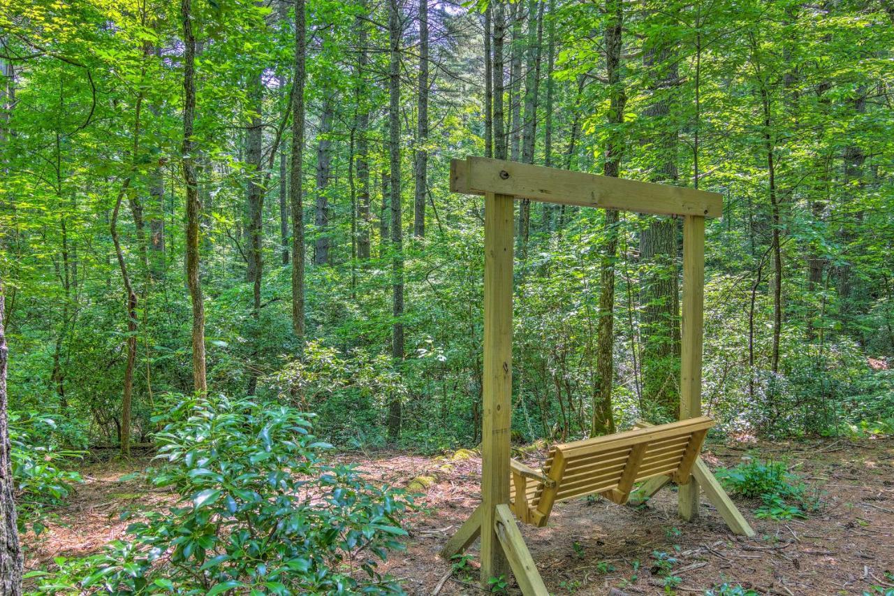 Rustic Hendersonville Farm Studio With Private Deck Exterior foto